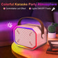 Laradola Karaoke Machine For Kids: Portable Bluetooth Mini Karaoke Machine With 2 Microphones - Chritmas Birthday Speaker Toys Gifts For Girls For 3 4 5 6 7 8 9 10 12+ Year Old