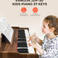 Vangoa Kids Piano Keyboard, 37 Keys Digital Piano for Kids, Music Educational Instrument Toy, Wood Piano for Girls and Boys, Dar