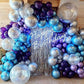 Partywoo Blue Shades Balloon Garland Kit, 142 Pcs Shades Of Blue Balloons Different Sizes Pack Of 18 Inch 12 Inch 10 Inch 5 Inch For Balloon Garland Or Arch As Birthday Decorations, Party Decorations
