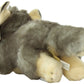 Aurora® Realistic Miyoni® Wolf Stuffed Animal - Lifelike Detail - Cherished Companionship - Gray 10.5 Inches