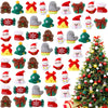 Skylety 50 Pcs Mini Stuffed Animals Bulk Cute Safari Jungle Small Plush Animals Toy Set Tiny Plush Keychain Decoration For Easte