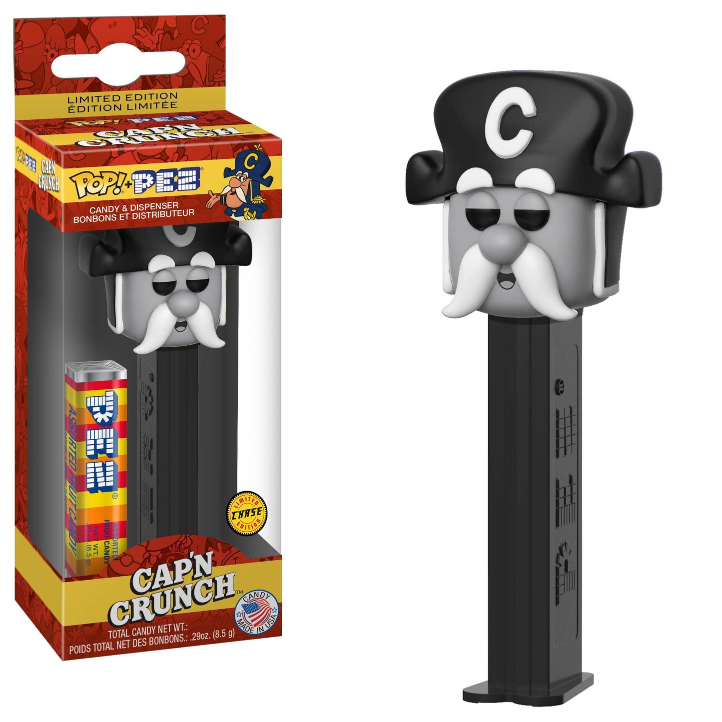 Funko Pop! Pez: Quaker Oats - Cap'N Crunch, Multicolor