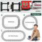 Fanl Train Set With Remote Control - Christmas Train Toys - Steam Locomotive Engine, Cargo Car And Train Tracks - Rechargeable Electric Train Toy Gift Toys For Age 3 4 5 6 + Kids.