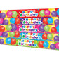 Teacher Created Resources Happy Birthday Balloons Slap Bracelets, Pack Of 10