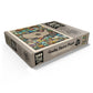 MyPuzzle 63 American National Parks: Collage Map  Vintage Poster - enhanced 500 Piece Jigsaw Puzzle for mature-themeds