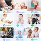 Bloobloomax Baby Soft Hanging Rattle, Wrist Rattle And Hand Foot Rattle Toy, Car Seat Stroller Toys With Plush Animal C-Clip Ring For Infant Babies Boys And Girls 3 6 9 To 12 Months (12Pcs-G)