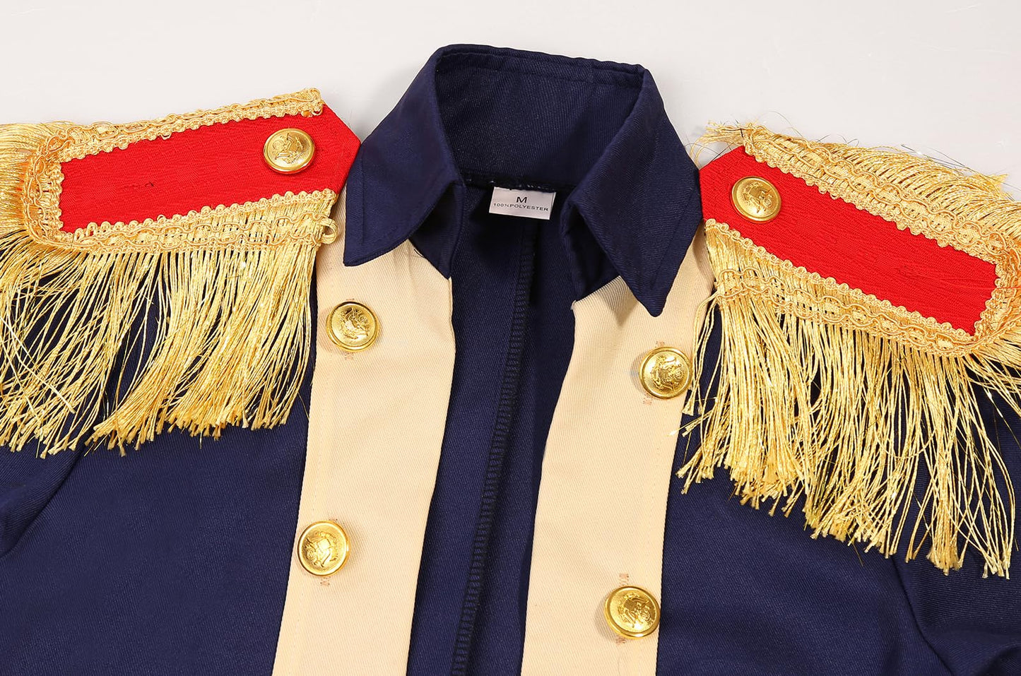 Sizgaroot George Washington Costume For Boys Kids Colonial Alexander Hamilton Costume (8-10 Years)