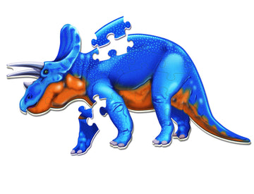 Learning Resources Jumbo Dinosaur Floor Puzzle - 20 Safe Foam Pieces, Ages 3+ Puzzles For Toddlers, Preschool Learning Puzzles,