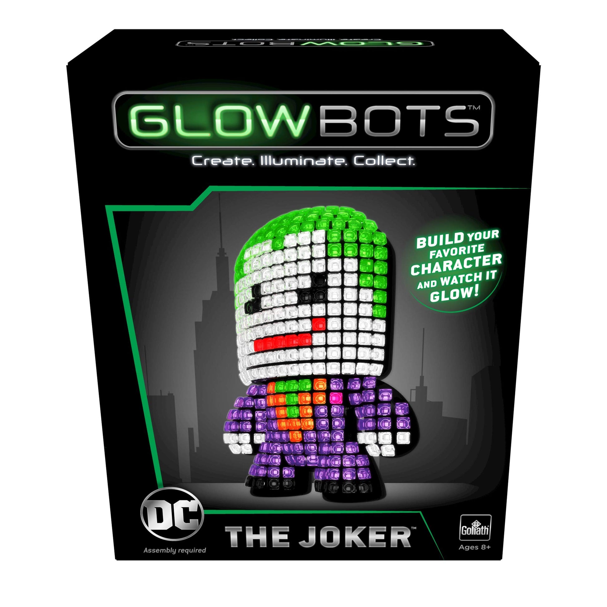 Goliath Dc Glowbot The Joker, Multicolor