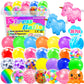 30Pcs Xl Stress Balls, Large Squishy Balls For Adults, Squeeze Balls, Octopus Fidget Balls For Stress Relief, Adhd, Classroom Pr