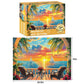 Puzzles for mature-themeds 500 Pieces  Jigsaw Puzzles 500 Pieces mature-themed Puzzles Ocean Sunset Puzzle Recycled Cardboard Funny Challenging Puzzle Game Family Activity Nights Gift Toy 20.5x15inch
