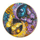 Wooden Puzzles For Adults - Galaxy Butterfly Wooden Puzzle, Unique Shaped Wooden Jigsaw Puzzles For Adults, Wood Puzzles Adult,