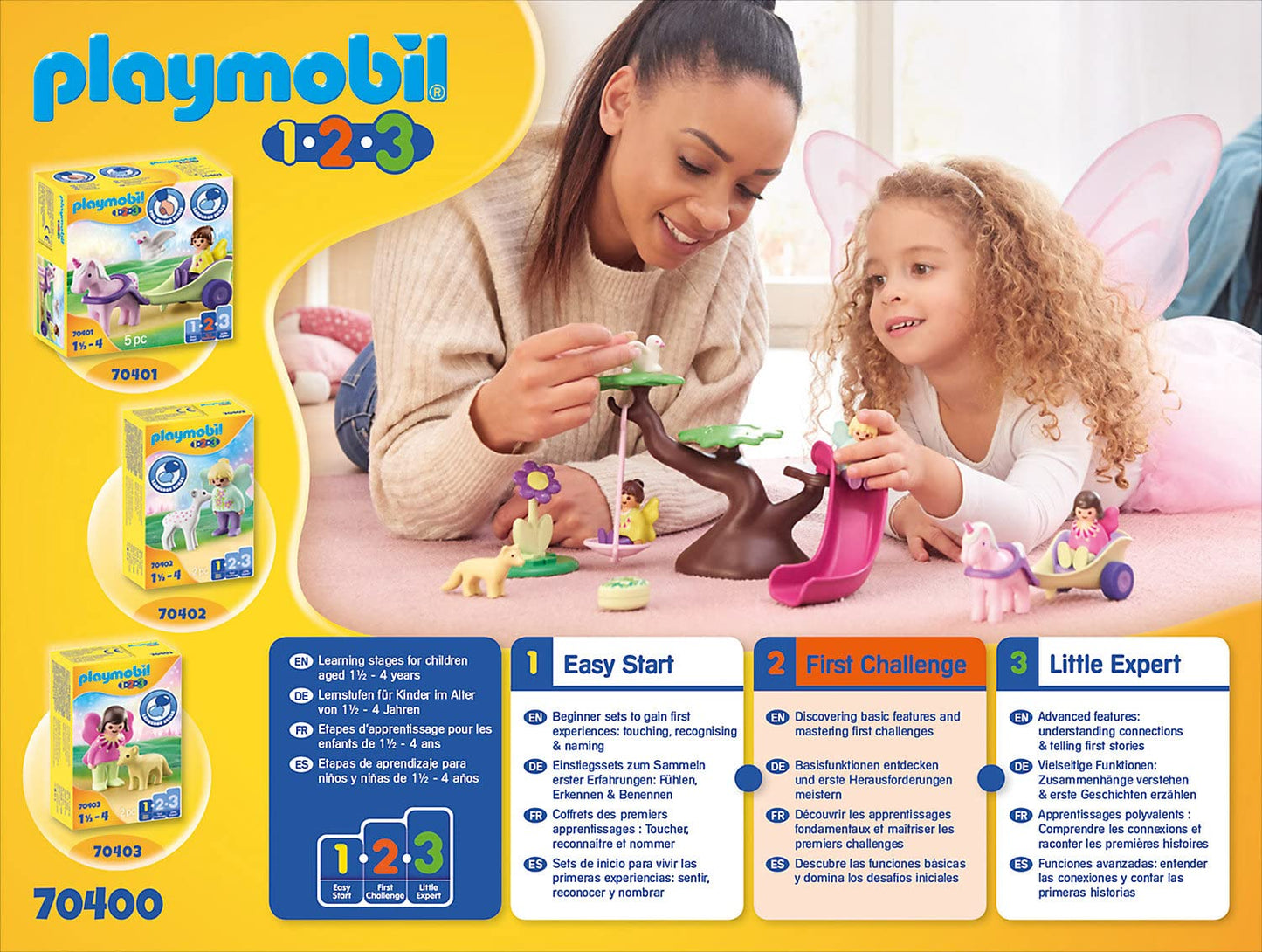 Playmobil Fairy Playground Playset - Multicoloured Plastic - Model 70400