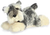 Aurora® Ludwig™ 12" Stuffed Animal - Gray Polyester Flopsie™ - Adorable Timeless Companion