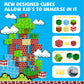 120Pcs Magnetic Blocks - Build Mine Magnet World Set, 1'' Magnetic Cubes, Stem Sensory Montessori Building Toys Valentines Chris