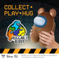 P.M.I. Among Us Unbearable Bear Plush Doll 1-Foot | Huggable Brown Collectible | Playable Kids' Toy | 12 Inches