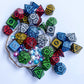 35Pieces DND Dice Set| Carving Dice Polyhedral Dice Set for Board Game