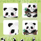 Mjddja Mini Building Blocks- Hanging Panda, Party Favors- Micro Blocks Panda Toy For Kids 6 7 8 9 10+, Mini Blocks Building Sets