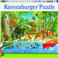Ravensburger Woodland Friends 200 Piece Jigsaw Puzzle - Unique Piece Design, Enhances Concentration & Creativity, Model 12740