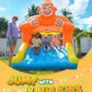 Airmyfun Gorilla Jungle Inflatable Bounce House For Kids 3-8 – 10Ft X 4Ft Bouncy Castle With Wide Slide & Air Blower, 840D Oxford Cloth For Indoor & Outdoor Adventures