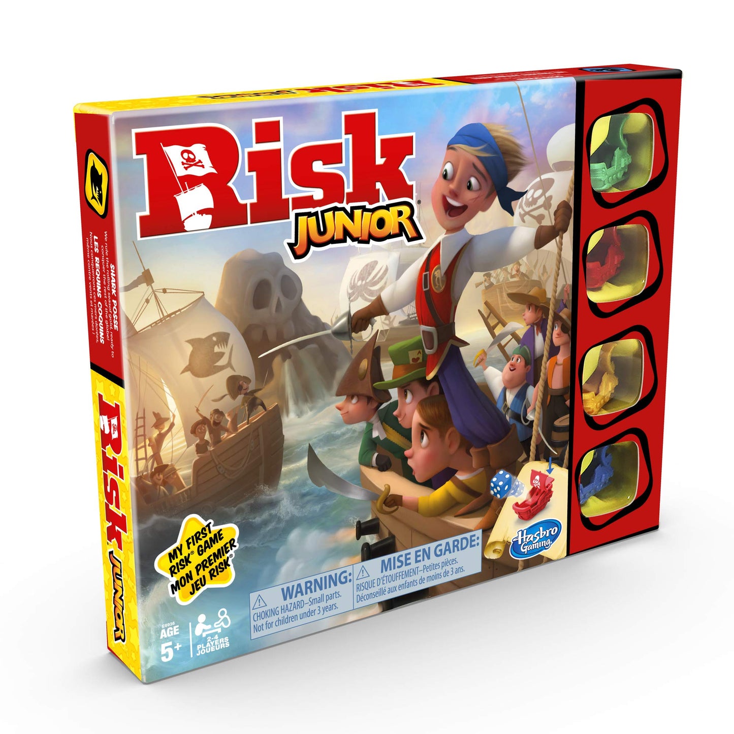 Hasbro Risk Jr Game - Fun Strategy Board Game - 4.1 x 33.35 x 26.7 inches - Perfect for Kids and Family Game Night