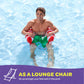 Pool Floats For Adults [4 Pack] Multi-Purpose Hammock Pool Float: Saddle, Lounge Chair, Hammock, Drifter - Water Hammock For Adu