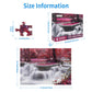 1000 Piece Puzzle for mature-themeds  Mountain Waterfall Puzzles for mature-themeds 1000 Pieces Pink Forest Puzzle Natural Landscape Challenging Puzzles 1000 Pieces for mature-themeds Teens Seniors