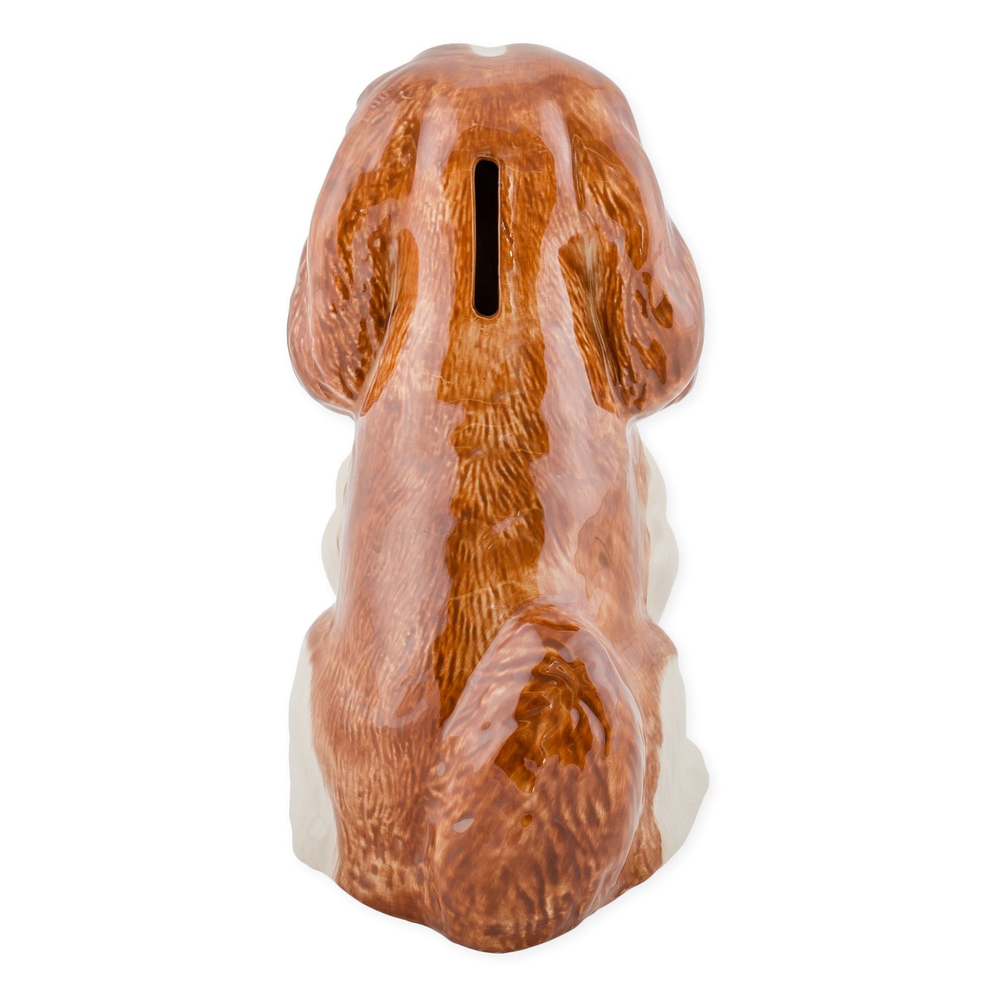 Tsctba Versainsect Harles Spaniel Shaped Ceramic Stoneware Hand Garden Sculpture Outdoor Decoration