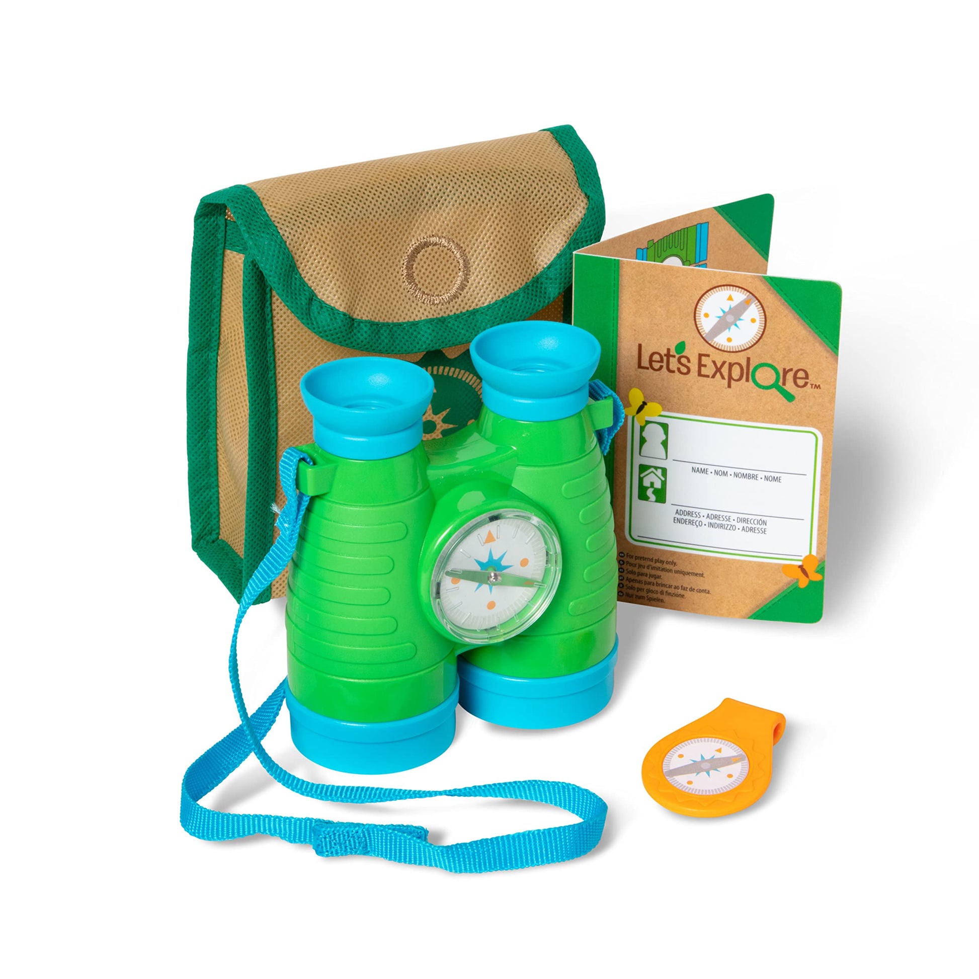 Melissa & Doug Let'S Explore Binoculars & Compass Play Set