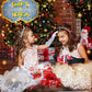 Bibuty Princess Dress Up Accessories Princess Gloves For Little Girls, White Toddler Gloves For Girls Princess Dress Up Set, Costume Gloves Set Toy Gift For 3 4 5 6 Year Old Toddler Girls