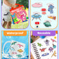 Benresive Reusable Sticker Books For Kids 2-4, Sticker Books For Toddlers 1-3, Toddler Sticker Book Age 2-4, Toddler Travel Toys Activities Crafts Gifts - Dinosaurs, Space And Body
