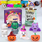 Halloween Light Up Bath Toys for Toddlers Kids  No Hole Bath Toys with Halloween Bath Book  LED Light Bath Time Water Toys for Bath Tubs Bathroom  Halloween Toys & Gift for Toddlers Kids Baby Shower