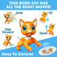 Power Your Fun Robo Pets Cat For Girls And Boys - Remote Control Robot Toy Interactive Hand Motion Gestures, Robot Toys Smart St