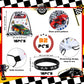 Sadnyy 32 Pcs Party Favors Set Include 16 Drawstring Bags 16 Silicone Wristband Goodie Bags Treat Bags Snack Bags For Boys Girls