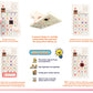 Wooden slide puzzles block (English alphabet)