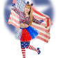 Red White And Blue Tutu 4Th Of July Costume Accessories Set Independence Day Costume Tutu Patriotic Costume Skirt For Women Inde