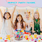 Resumplan Mochi Squishy Toys 100-Pack, Multicolor TPR Fidget Toys, Small Party Favors for Kids 4-12, Classroom Prizes, Easter Fillers