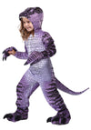 Realistic Stegosaurus Costume For Kids - Stegosaurus Dinosaur Jumpsuit For Boys - Child Jurassic Cosplay Outfit Xs Brown