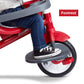 Radio Flyer 4-in-1 Stroll 'N Trike, Red Toddler Trike for Ages 1-5, Alloy Steel, Large, Model 491