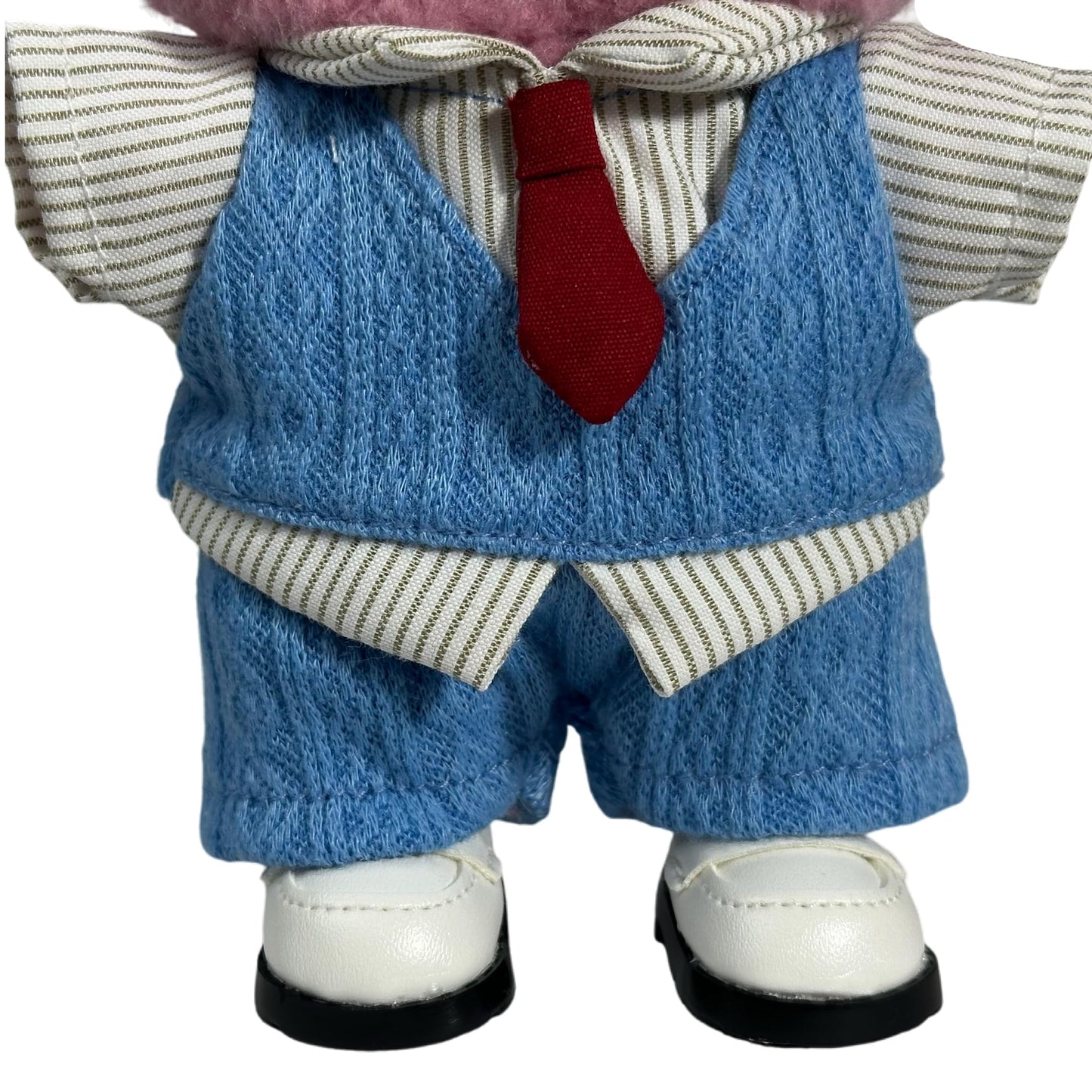 QIXINGWISE Clothes for 17cm Doll  Clothes and Shoes Set for Dolls  Complete Suit Outfit enhanced Fashion Cute Clothing for 17cm Dolls Accessories (NO Doll) (Blue)