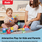 Infinno Count Learning Montessori Toys - For Babies & Toddlers 1-3 Year Old With 15 Numbered Fish & 5 Cups & 2 Fishing Rods- Sor
