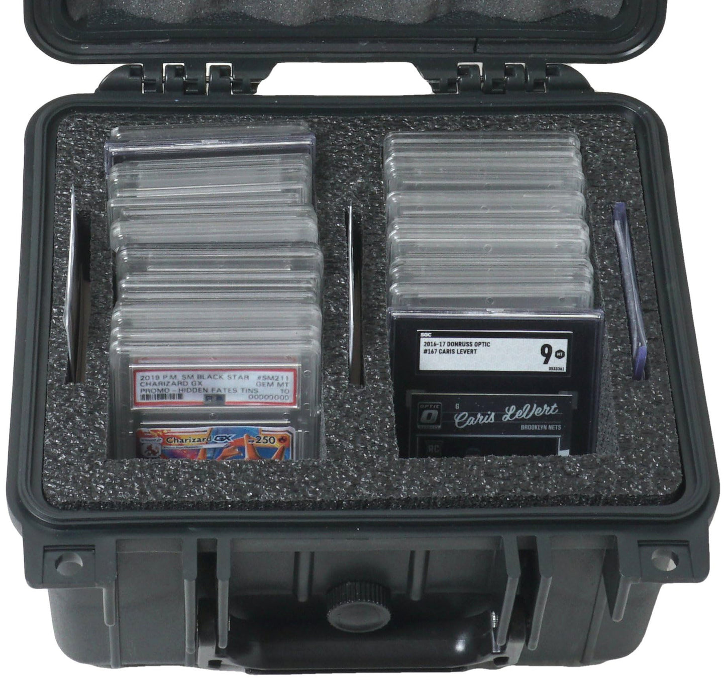 Case Club 53 Graded Card Slab Carrying Case - Waterproof Slotted Storage Fits Psa/Bgs/Fgs/Sgc Graded Slabs - Sports/Trading Coll
