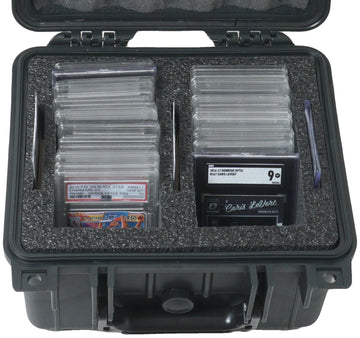 Case Club 53 Graded Card Slab Carrying Case - Waterproof Slotted Storage Fits Psa/Bgs/Fgs/Sgc Graded Slabs - Sports/Trading Coll