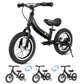 Balance Bike 2 In 1,The Dual Use Of A Kids Balance Bike And Toddler Bike, For 2 3 4 5 6 7 Years Old -12 14 16 Inches With Training Theory, Brake, Pedal
