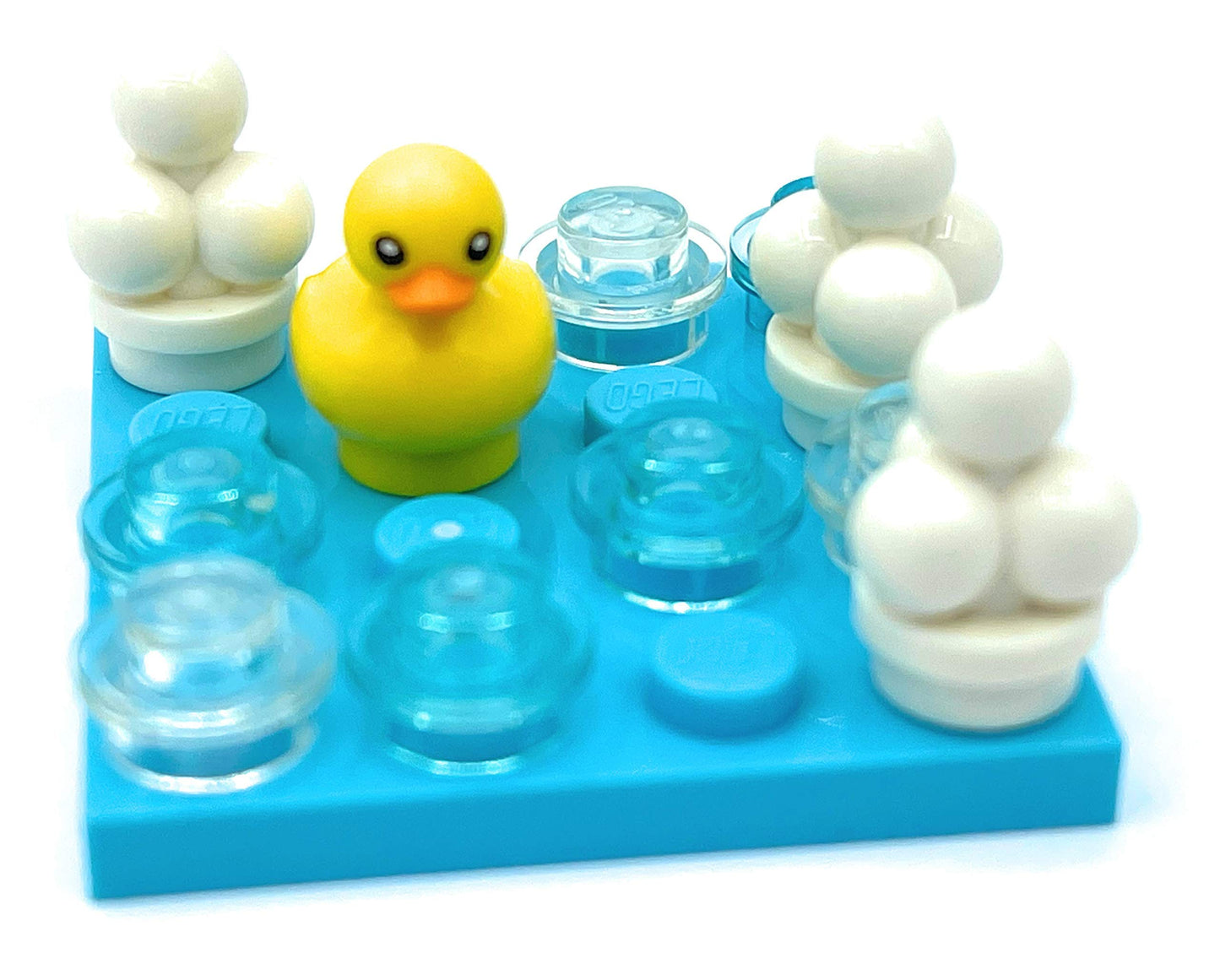 Rubber Ducky Duck Brick Scene- Great Gift!