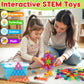Kids Building Stem Toys For 3 4 5 6+ Year Old Boy Girl Birthday Gift, 300Pcs Educational Interlocking Discs Building Blocks For Kids Ages 3-5 4-8 5-7 Preschool Classroom Manipulatives Creative Games