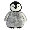 Aurora Festive Holiday Pippy Penguin Stuffed Animal - Seasonal Cheer - Heartwarming Gifts - Gray 11 Inches