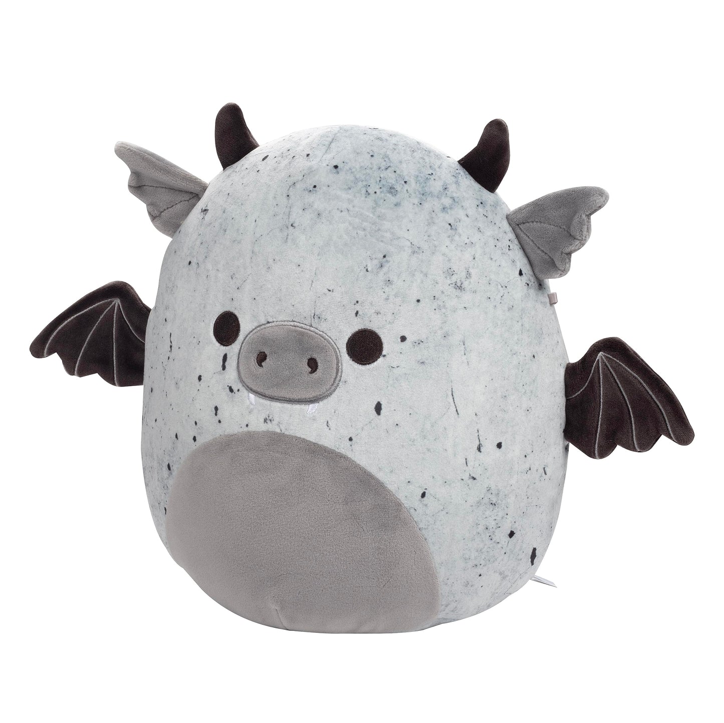 Squishmallows 10-Inch Gio The Gargoyle Plush Toy - Gray Cotton Stuffed Animal - Collectible Soft & Squishy Gift for Kids