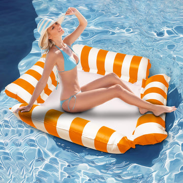NIMeng Pool-Floats Adult Summer Float Water Hammock Inflatable Pool Floaties for Adults