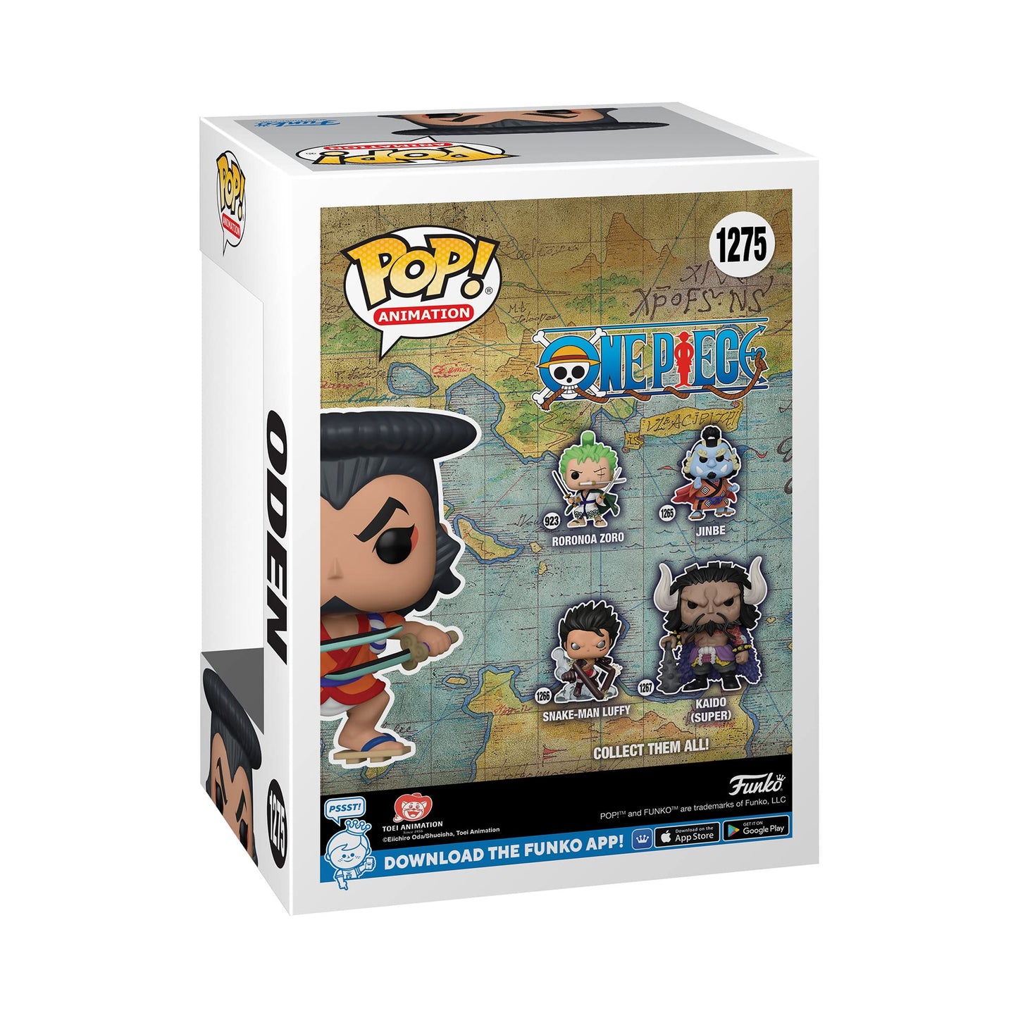 Funko Pop! Animation Oden #1275 Collectible Vinyl Figure - Multicolor, One Size